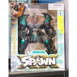SPAWN OVERTKILL III DELUXED BOX FIGURE 8" HIGH