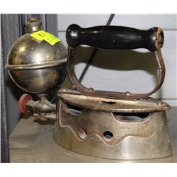 VINTAGE GAS IRON COMFORT IRON SELF HEATING