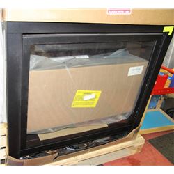 NEW 33" NATURAL GAS FIREPLACE-TOP VENT,CLEAN FACE