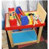 Image 1 : CHILDS POUND A PEG WOODEN TOOL BENCH WITH