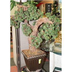 LARGE ARTIFICIAL BONSAI TREE IN POT
