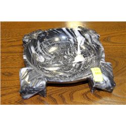 MARBLE CARVED ASHTRAY