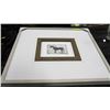 Image 1 : HORSE PICTURE SIGNED 307/950 27"X29"