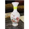 Image 1 : HANDPAINTED MILK GLASS VASE