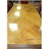 Image 2 : SOLID WOOD DINING ROOM TABLE WITH 8 CARVED AND