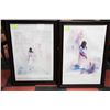 Image 1 : SET OF 2 FRAMED, SIGNED, LTD EDITION PRINTS BY