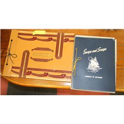 TWO VINTAGE UNUSED PHOTO ALBULMS