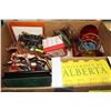 Image 1 : ESTATE BOX OF COLLECTIBLES AND ORNAMENTS