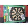 Image 1 : TOURNAMENT DART BOARD WITH DARTS