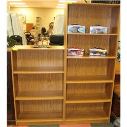 2 PC BOOKSHELF SET