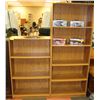 Image 1 : 2 PC BOOKSHELF SET