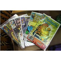 5 FANTASTIC FOUR COMIC BOOKS