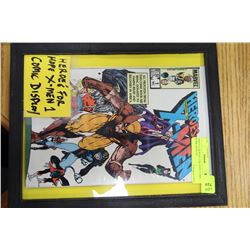 XMEN #1 HEROES FOR HOPE COMIC BOOK DISPLAY