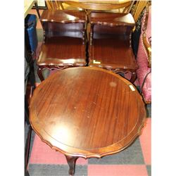 TWO MATCHING TELEPHONE TABLES