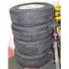 Image 1 : 4 GMC WILD COUNTRY RADIAL TIRES WITH RIMS