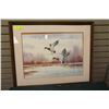 Image 1 : WM TYNER FRAMED DUCK PRINT