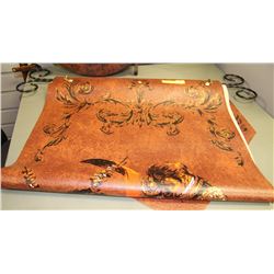 LEATHER BULL FIGHTER WALL HANGING