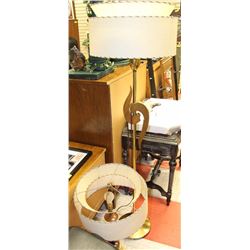 2 MID-CENTURY LAMPS