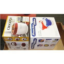 FLAT WITH NEW LUNCH CROCKPOT & PROCTOR SILEX