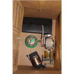 BOX OF VINTAGE PENCIL SHARPENERS, ASHTRAY ETC