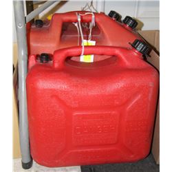 3 GAS TANKS INCL 5 GAL,5.8 GAL AND 6.6 GAL