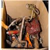 Image 1 : BOX OF VINTAGE HAND TOOLS