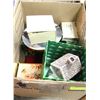 Image 1 : ESTATE BOX WITH ASST. ORNAMENTS AND COLLECTIBLES
