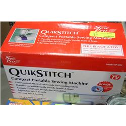 QUICK STITCH PORTABLE SEWING MACHINE