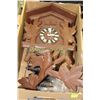 Image 1 : MADE IN GERMANY WOOD CUCKOO CLOCK