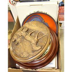 BOX OF ESTATE COLLECTOR PLATES
