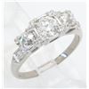 Image 4 : 1.18 ctw Diamond Ring - 14KT White Gold