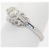 Image 2 : 0.33 ctw Vintage Diamond Ring - 14KT White Gold