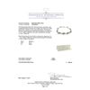 Image 4 : 0.63 ctw Diamond Bracelet - 14KT White Gold