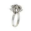 Image 3 : 14KT White Gold 0.95 ctw Diamond Ring