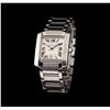 Image 2 : Cartier Stainless Steel Tank Francaise Men's Watch