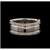 Image 2 : 0.50 ctw Diamond Ring - 18KT White Gold