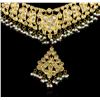 Image 2 : 9.48 ctw Multi Gemstone and Diamond Jewelry Suite - 21KT Yellow Gold