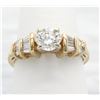 Image 8 : 1.14 ctw Diamond Ring - 14KT Yellow Gold