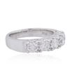 Image 2 : 14KT White Gold 1.36 ctw Diamond Ring