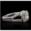 Image 1 : 14KT White Gold 1.70 ctw Diamond  Ring