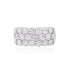 Image 2 : 14KT White Gold 2.98 ctw Diamond Ring