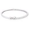 Image 2 : 14KT White Gold 2.68 ctw Diamond Bangle Bracelet