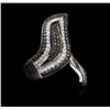 Image 1 : 18KT White Gold 2.60 ctw Diamond Ring