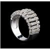 Image 4 : 0.85 ctw Diamond Ring - 14KT White Gold
