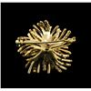 Image 2 : Tiffany & Co. 0.25 ctw Diamond Pin - 18KT Yellow Gold