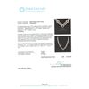 Image 3 : 14KT White Gold 15.64 ctw Sapphire and Diamond Necklace
