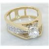 Image 8 : 1.00 ctw Diamond Ring - 14KT Yellow Gold