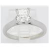 Image 1 : GIA Certified 1.04 ctw Diamond Ring - 18K White Gold
