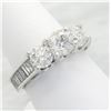 Image 7 : 3.00 ctw Diamond Ring - 14KT White Gold