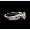 Image 3 : 14KT White Gold 1.64 ctw Diamond Ring